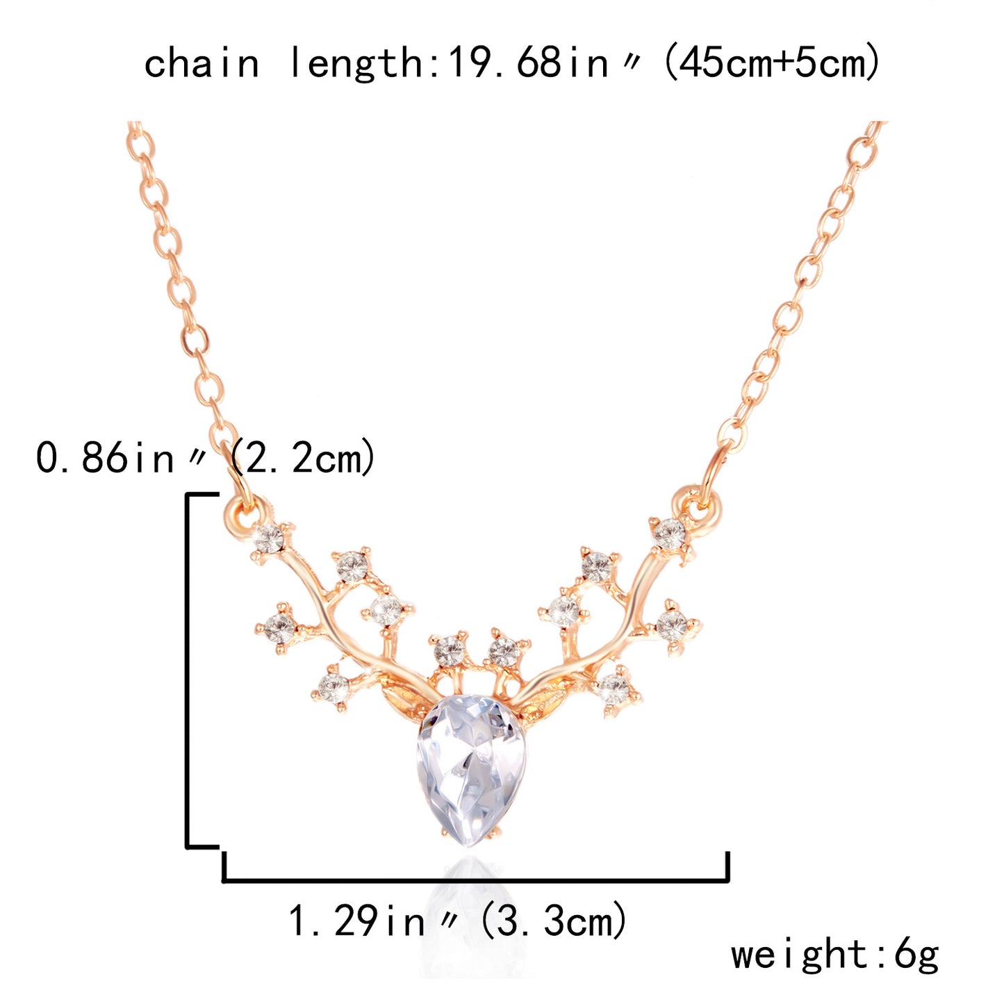š¦Little elk pendant necklaceāØ