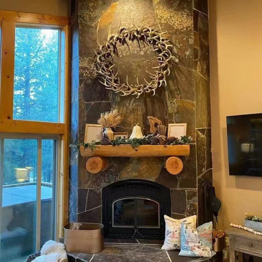 Christmas front door wreath 🎄✨