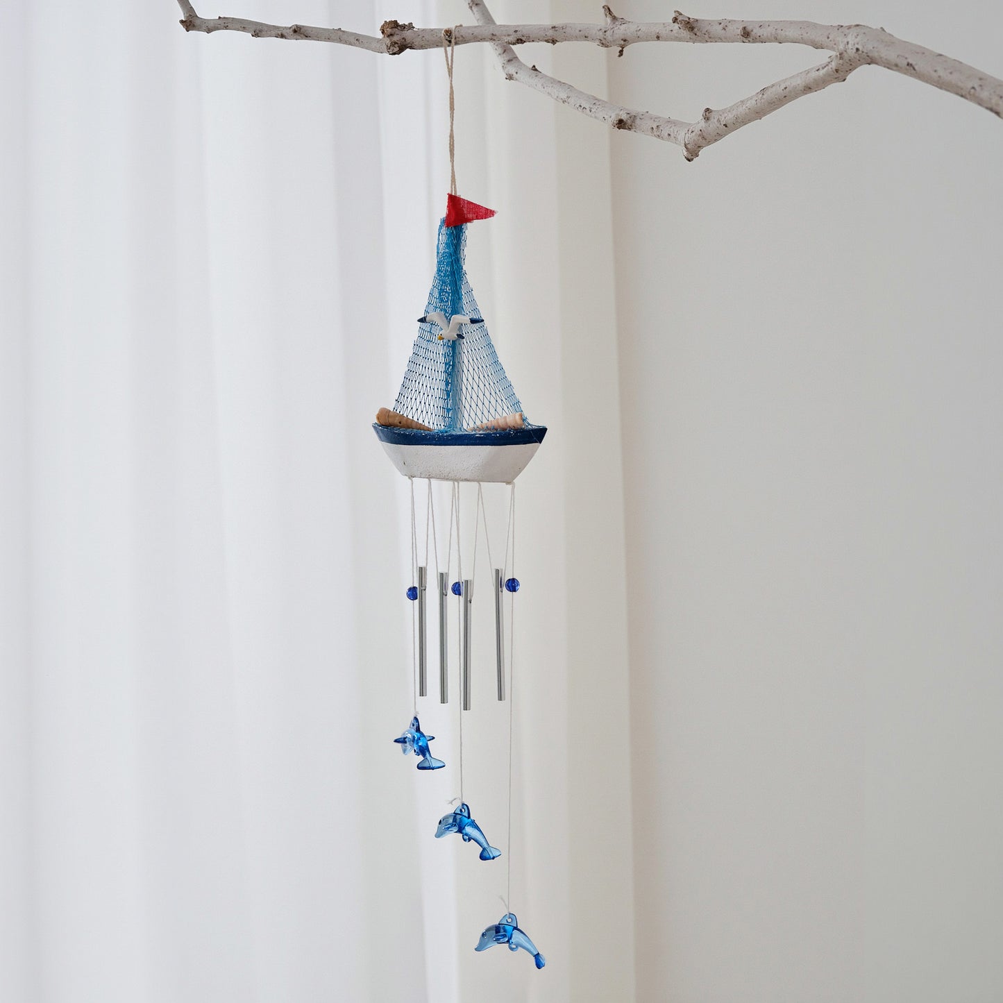 ⛵Sailboat Wind Chimes🌊