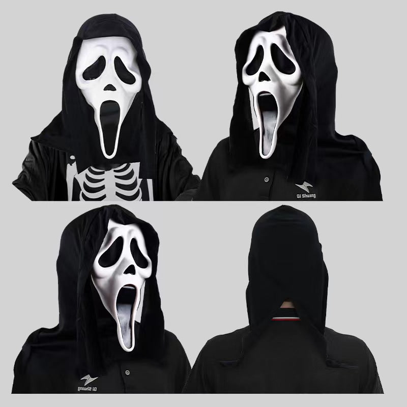 Scary Halloween Mask 👻- Stretchy One - Eyed Monster Mask👁️ - Party Costume Accessories 🎃