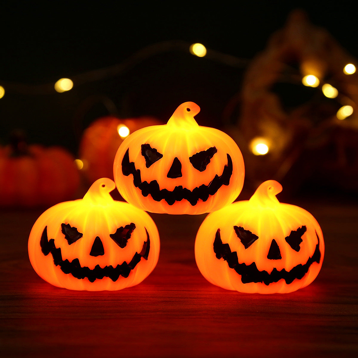 Halloween🎃 LED Pumpkin Lantern Haunted House👻