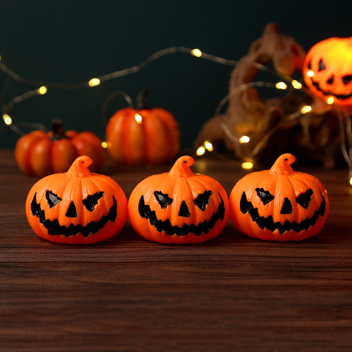 Halloween🎃 LED Pumpkin Lantern Haunted House👻