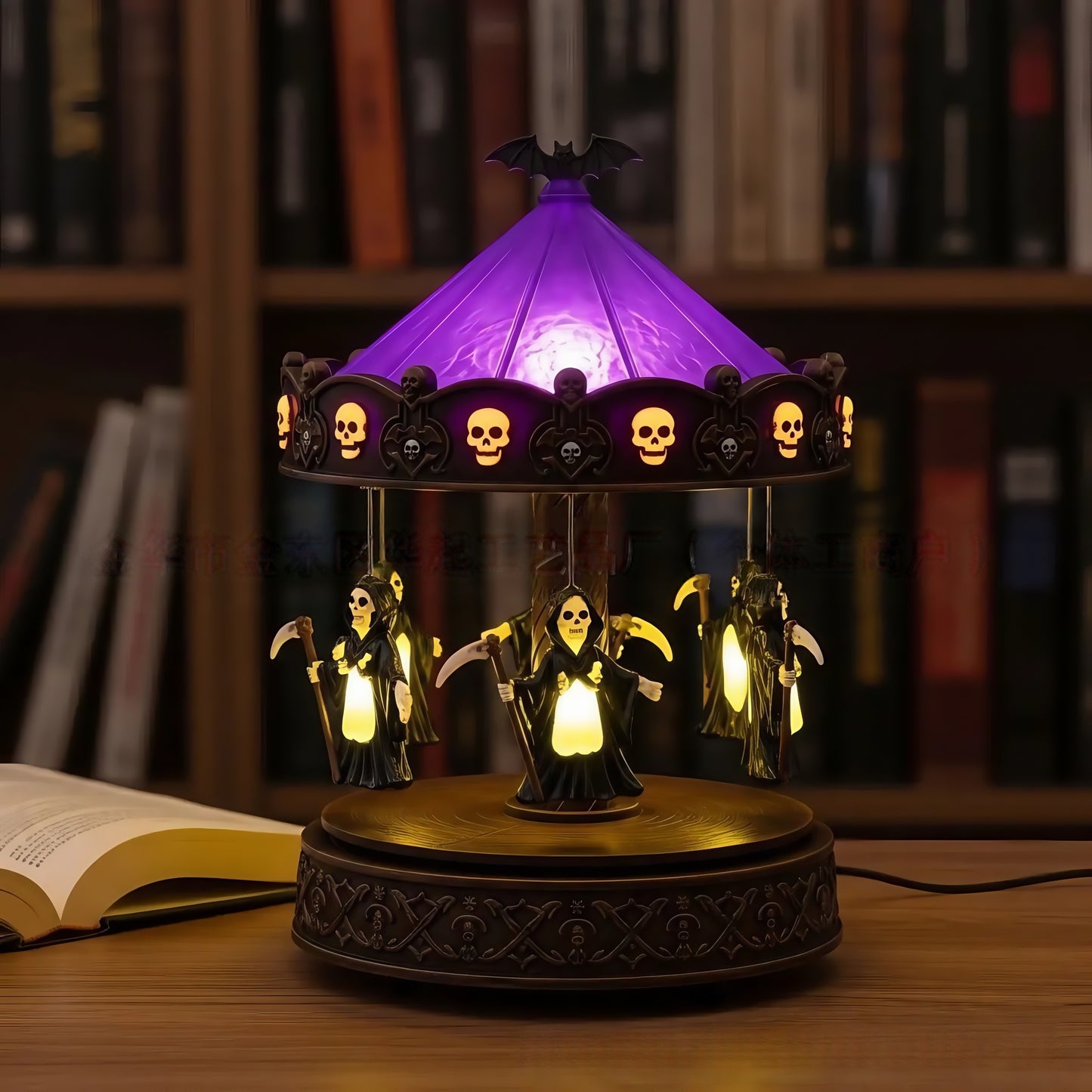 👻 New Arrival - Ghost Carousel Lamp - Home Decor 🏠