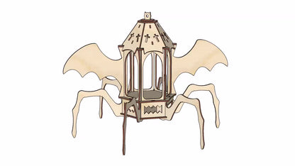 Spider candle holder ornaments