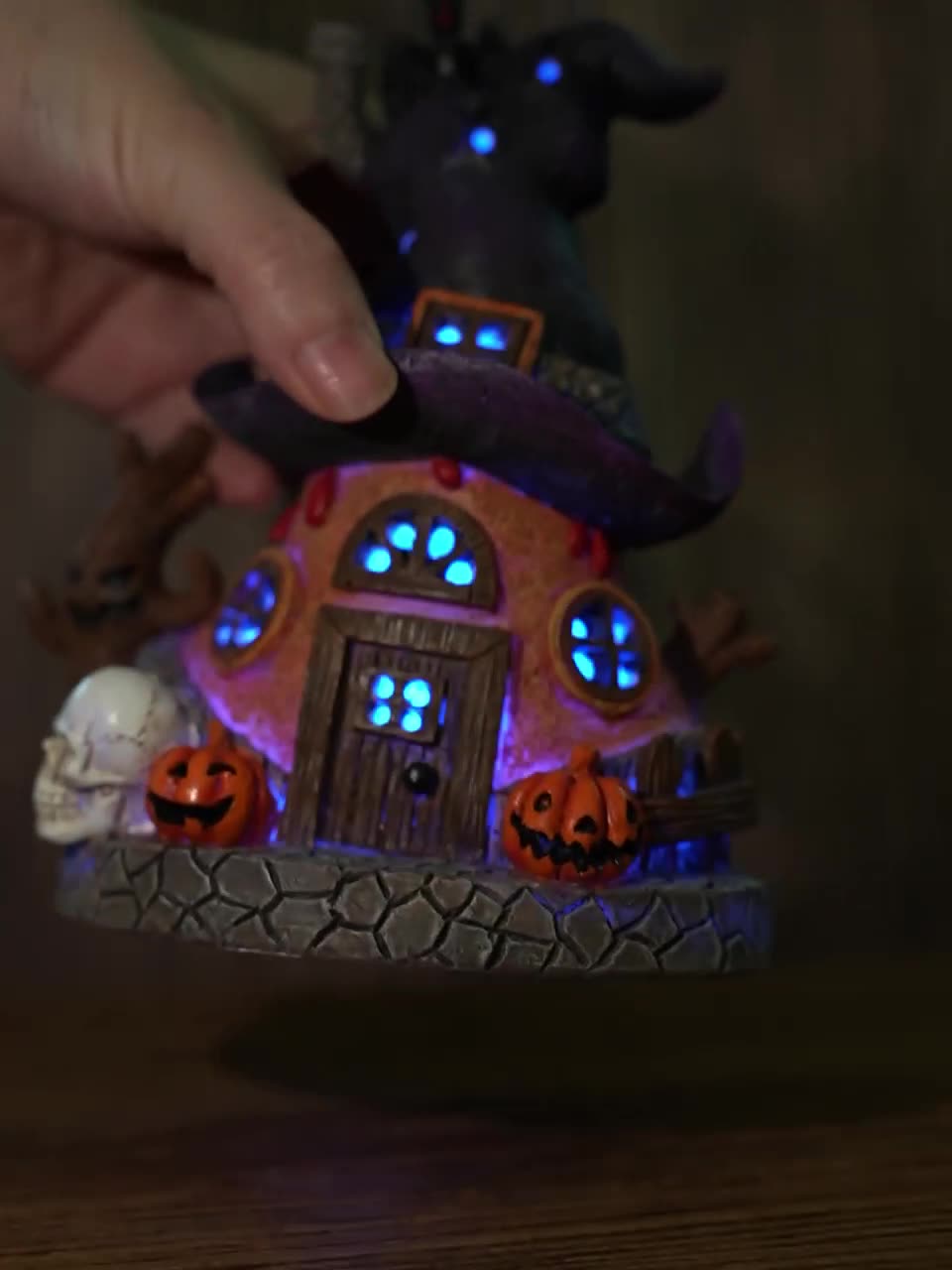 Halloween🎃Resin Magic House Ornaments 🏠🧙‍♀️