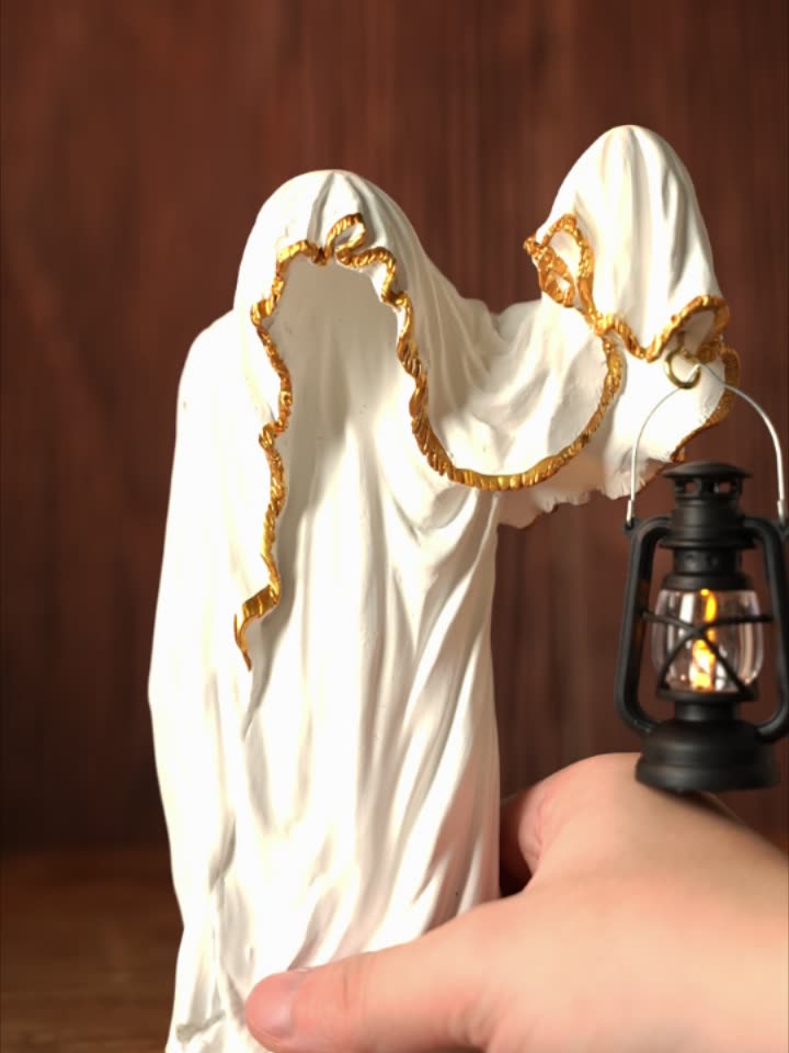 Halloween 👻Ghost Wizard Lantern Decoration Ornaments🧙‍♂️🏮