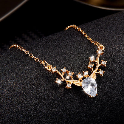 🦌Little elk pendant necklace✨
