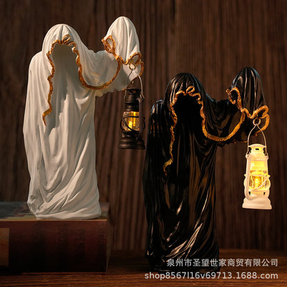 Halloween 👻Ghost Wizard Lantern Decoration Ornaments🧙‍♂️🏮