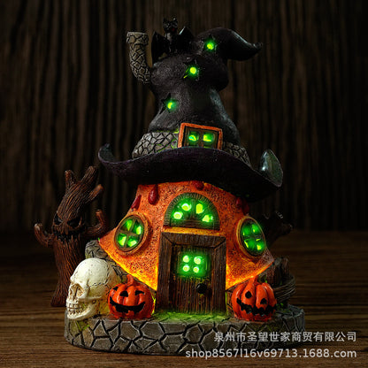 Halloween🎃Resin Magic House Ornaments 🏠🧙‍♀️