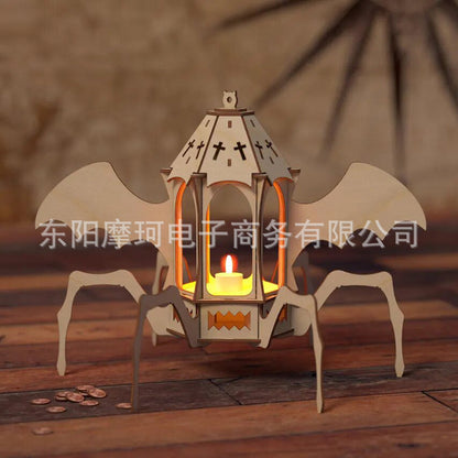 Spider candle holder ornaments