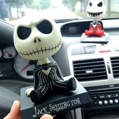 Jack bobblehead car figurine 👻🚘✨
