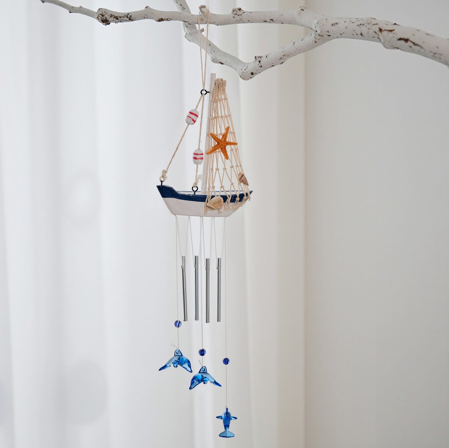 ⛵Sailboat Wind Chimes🌊