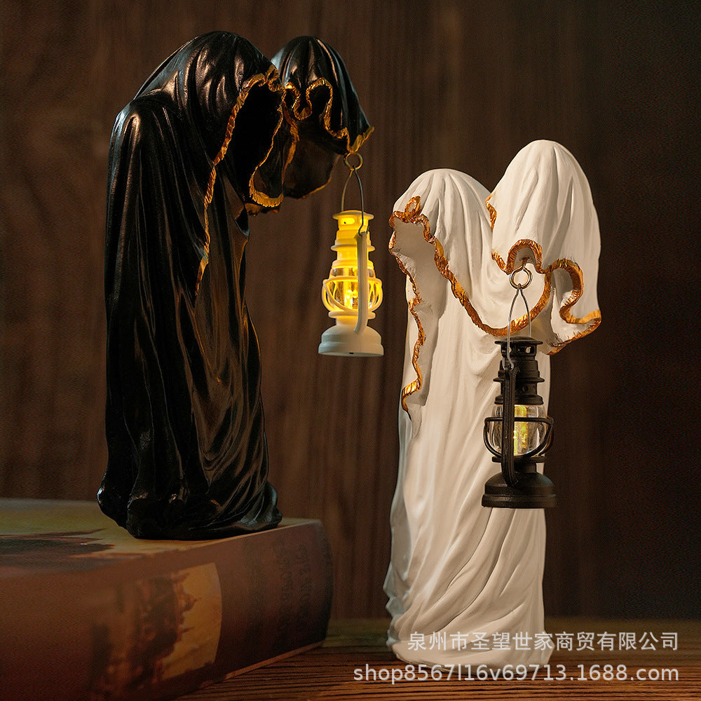 Halloween 👻Ghost Wizard Lantern Decoration Ornaments🧙‍♂️🏮