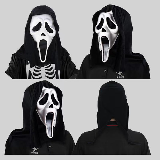 Scary Halloween Mask 👻- Stretchy One - Eyed Monster Mask👁️ - Party Costume Accessories 🎃