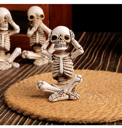 💀Three No Skull Ornaments⚰️