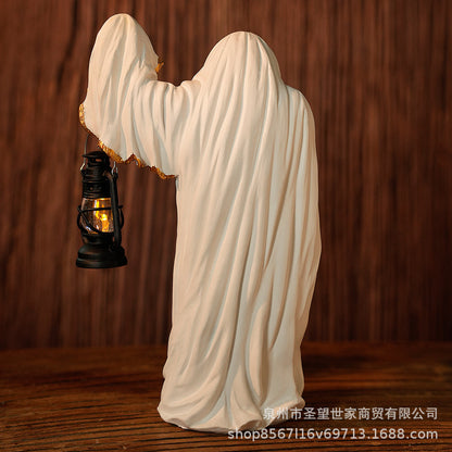Halloween 👻Ghost Wizard Lantern Decoration Ornaments🧙‍♂️🏮