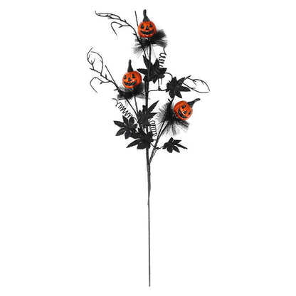 🖤Black Horror Pumpkin Cutting Bouquet👻💐