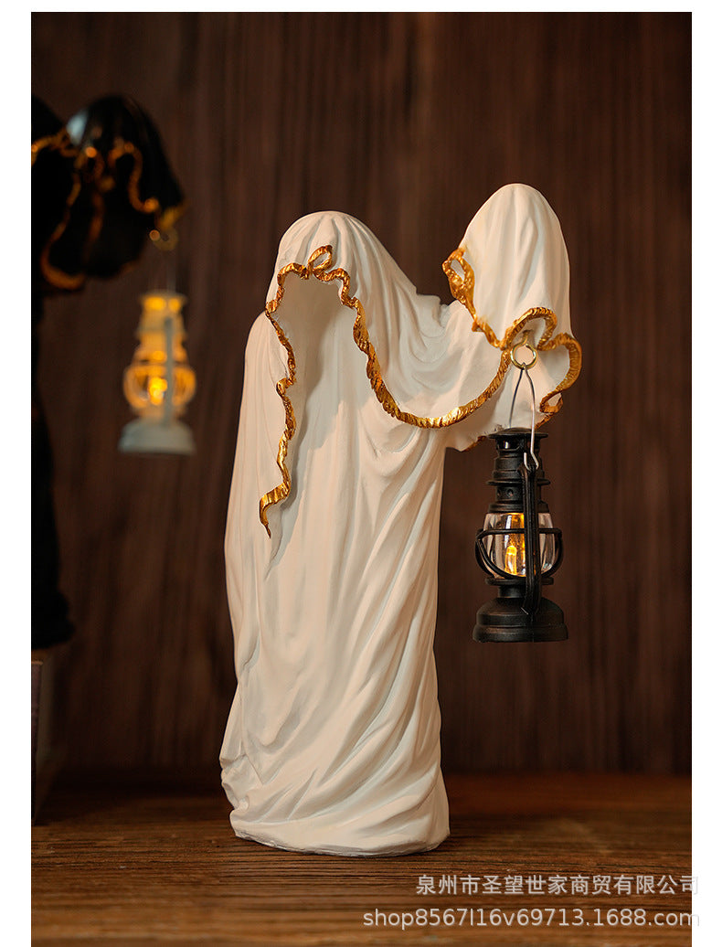 Halloween 👻Ghost Wizard Lantern Decoration Ornaments🧙‍♂️🏮