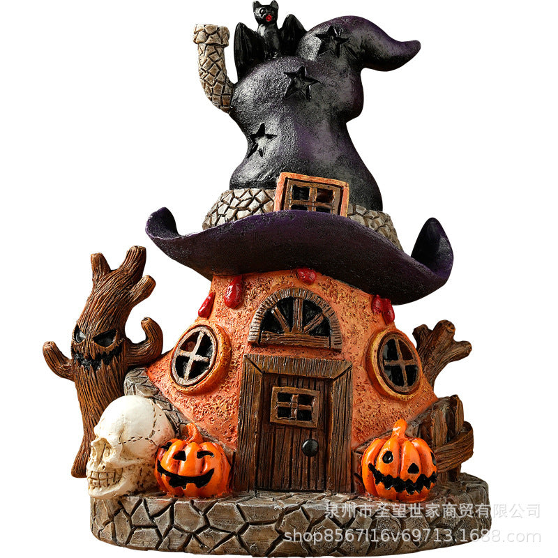 Halloween🎃Resin Magic House Ornaments 🏠🧙‍♀️