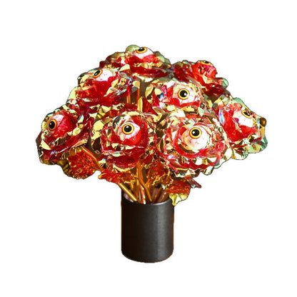 Halloween Black Eye Rose Decoration 🎃🌹👁️
