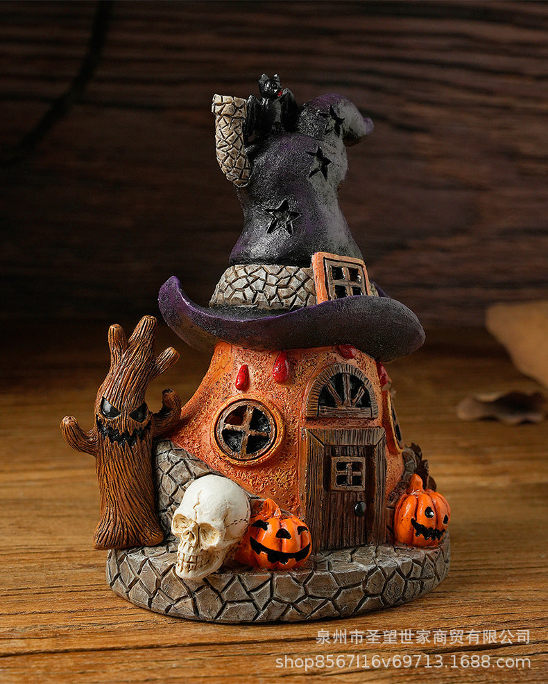 Halloween🎃Resin Magic House Ornaments 🏠🧙‍♀️