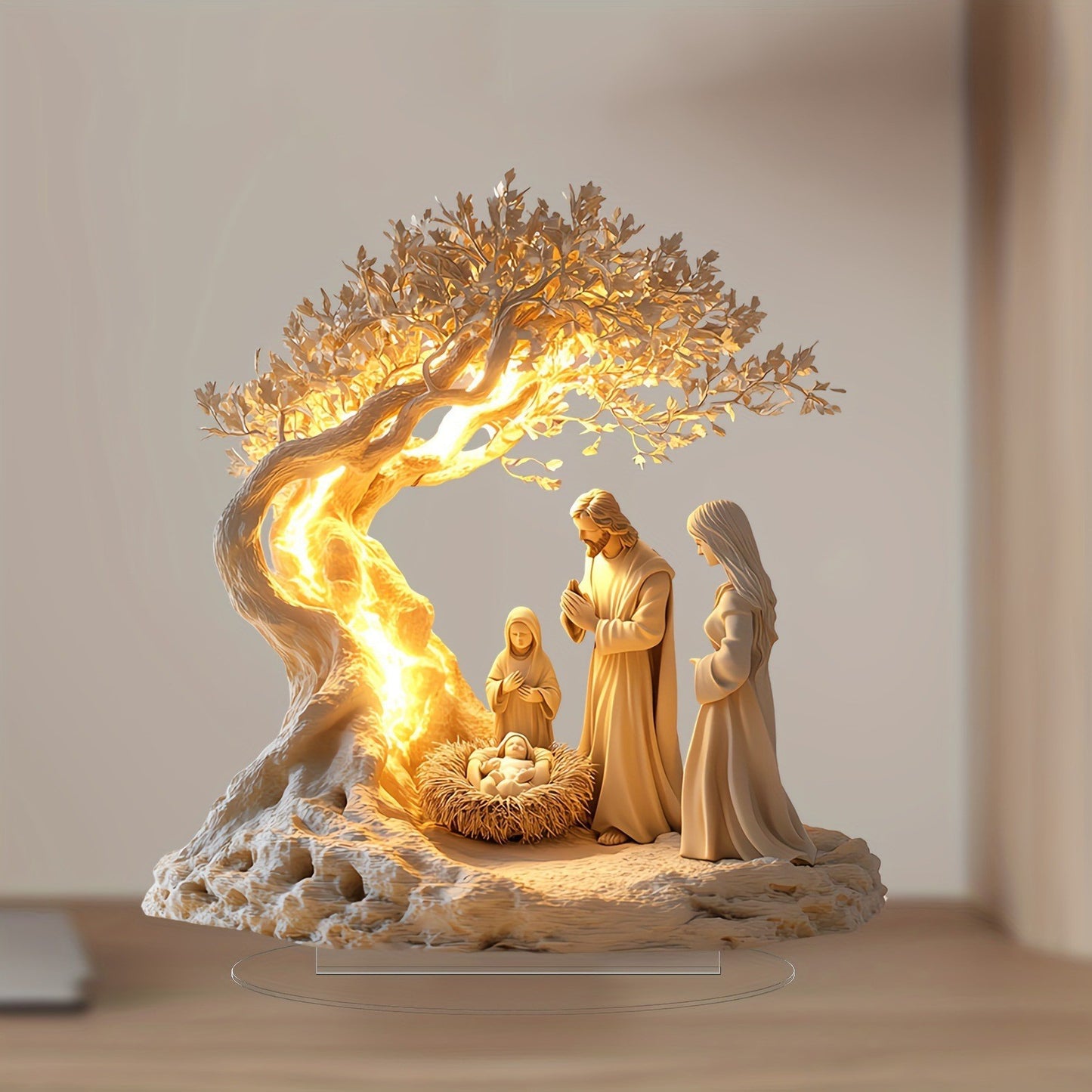 ✝️Jesus Tree of Life Newborn Ornament👼