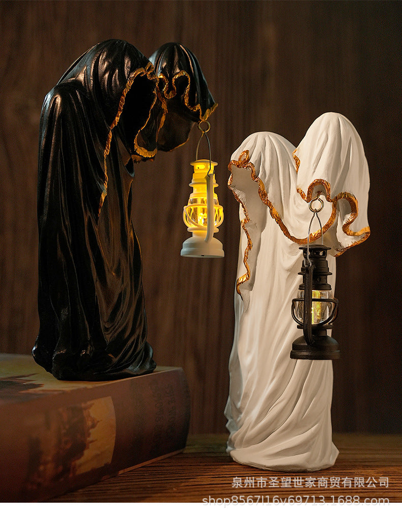 Halloween 👻Ghost Wizard Lantern Decoration Ornaments🧙‍♂️🏮