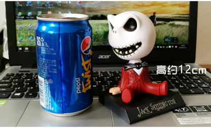 Jack bobblehead car figurine 👻🚘✨
