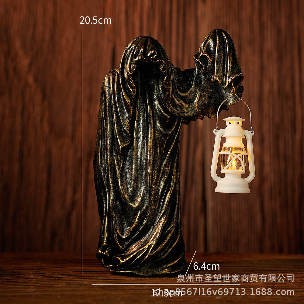 Halloween 👻Ghost Wizard Lantern Decoration Ornaments🧙‍♂️🏮
