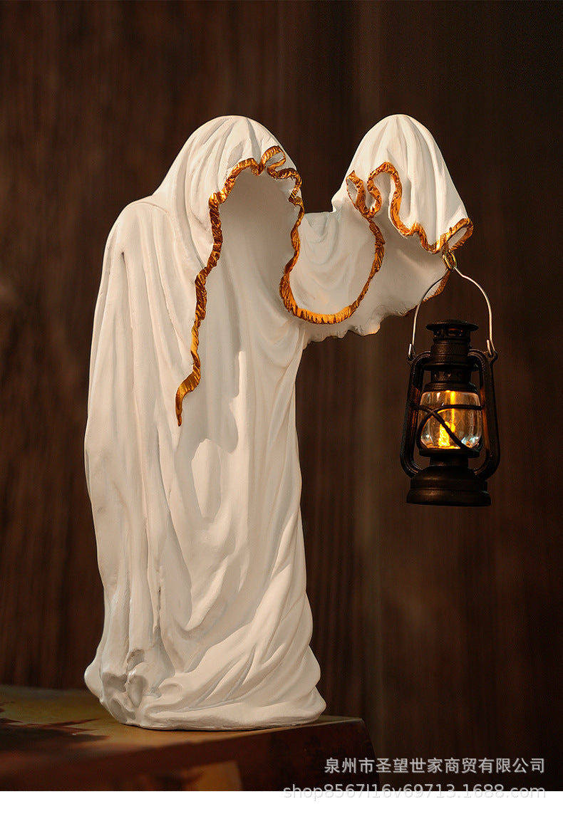 Halloween 👻Ghost Wizard Lantern Decoration Ornaments🧙‍♂️🏮