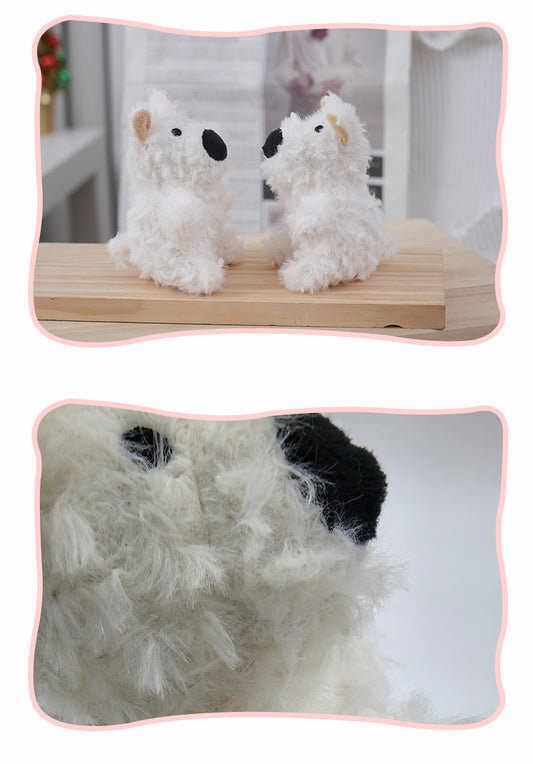 🐾Popular cute West Highland Terrier plush toy🥰