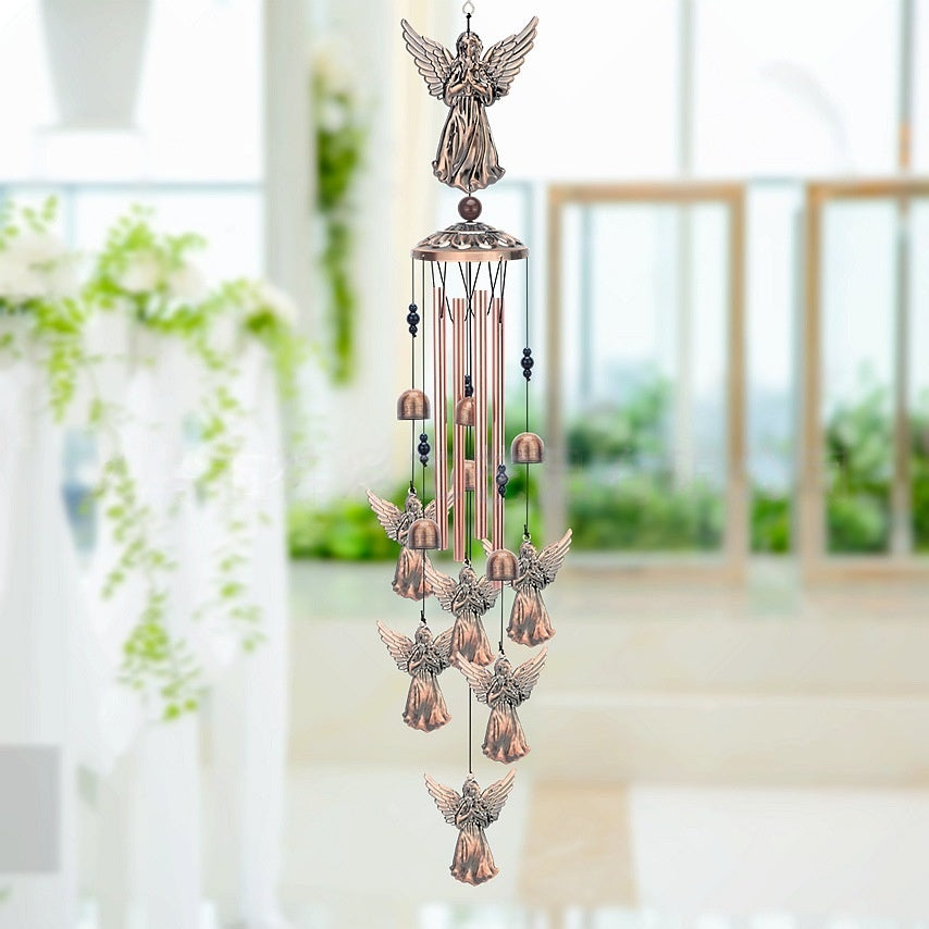 🎐Animal Wind Chimes  - 13.5" Copper Dachshund 🐶 - Yard Garden Decor
