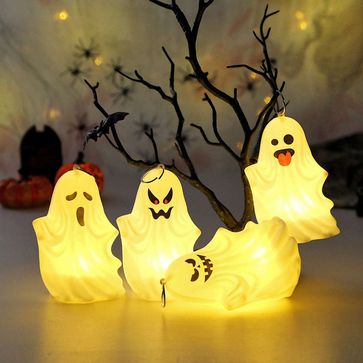 🕯️Ghost Party Decor: Spooky Ghost Lights👻