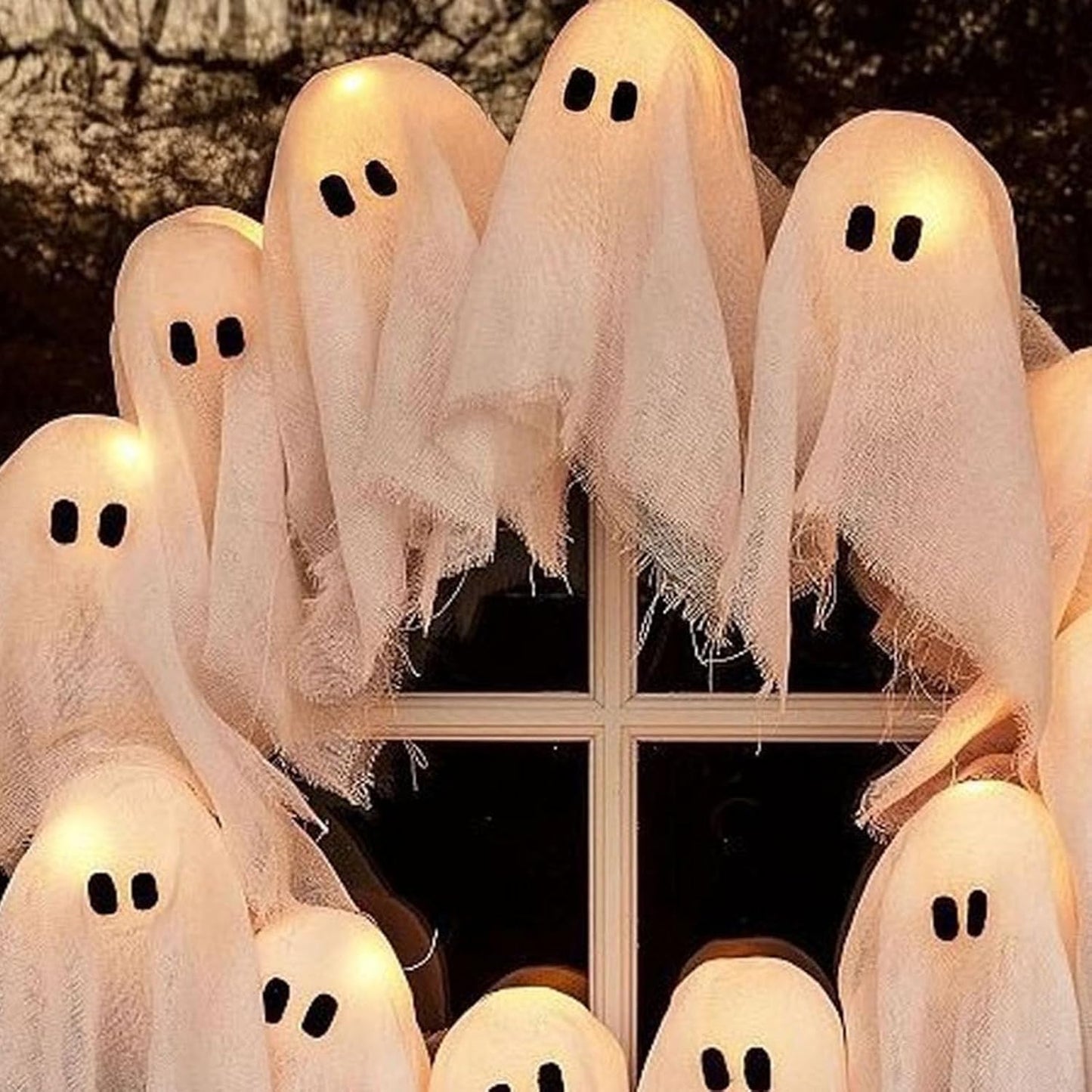👻Lit Ghosts Wreath👁️🔥🔥🔥