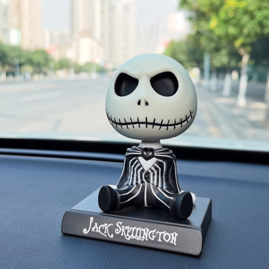 Jack bobblehead car figurine 👻🚘✨