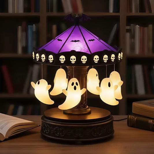 👻 New Arrival - Ghost Carousel Lamp - Home Decor 🏠