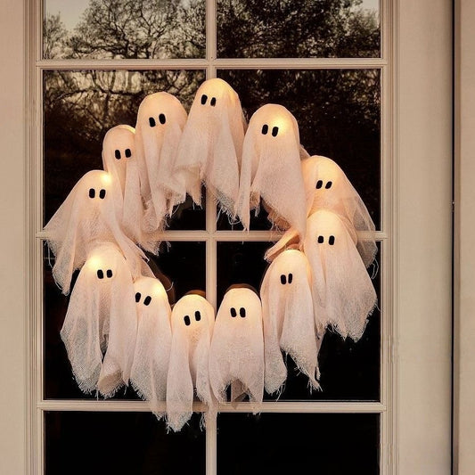 👻Lit Ghosts Wreath👁️🔥🔥🔥