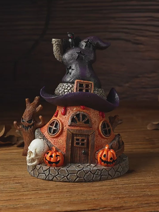 Halloween🎃Resin Magic House Ornaments 🏠🧙‍♀️