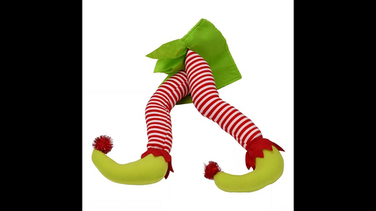 Fabric Elf Leg Props